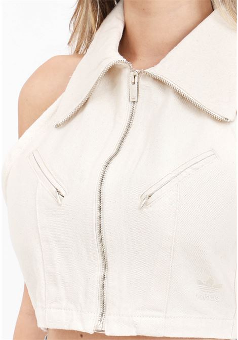 Beige women's vest top ADIDAS ORIGINALS | IS3580.